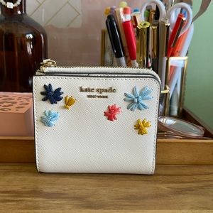 White Kate Spade wallet